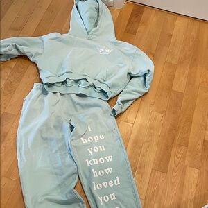 Boys Lie Sky Blue Lounge Set